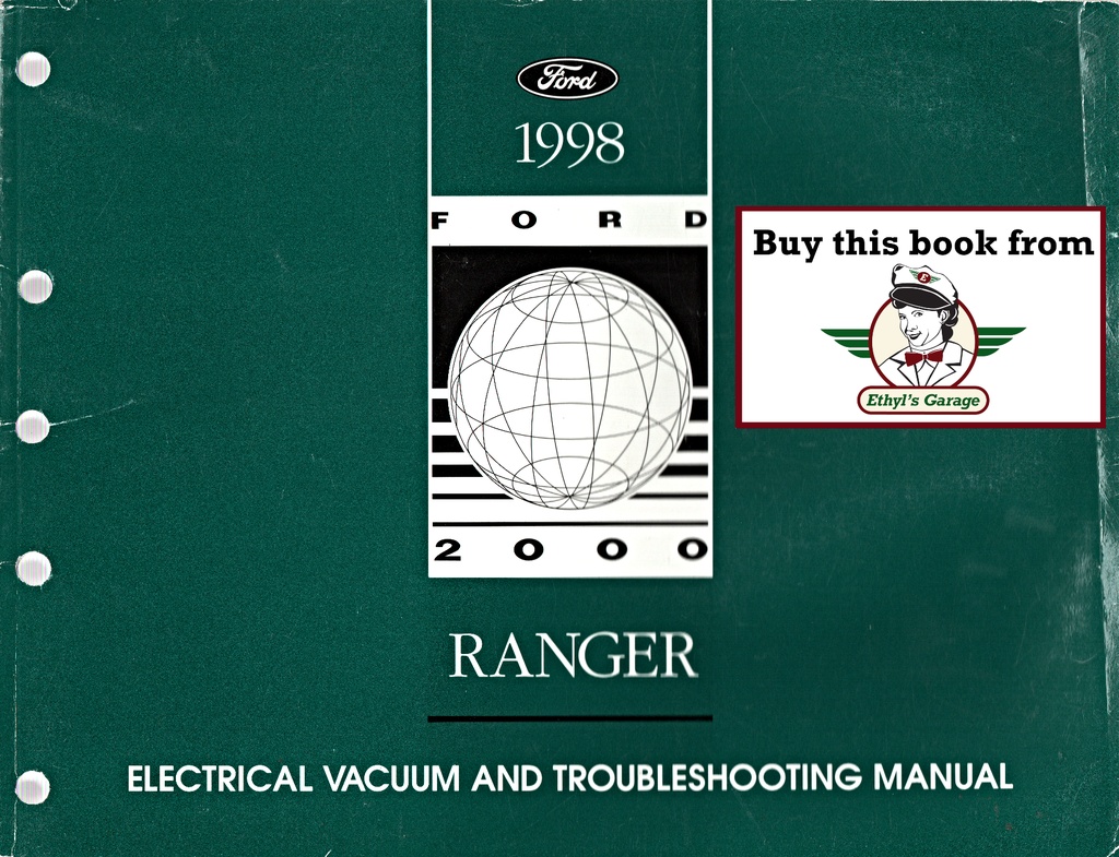 1998 Ford Ranger Factory Electrical & Vacuum Troubleshooting Manual